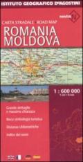 Romania, Moldova 1:600.000