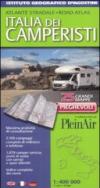 Atlante stradale Italia dei camperisti 1:400.000. Ediz. illustrata