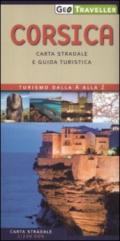 Corsica. Carta stradale e guida turistica. 1:200.000