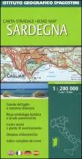 Sardegna 1:200.000. Ediz. multilingue