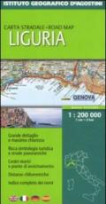 Liguria 1:200 000. Ediz. multilingue