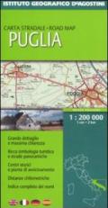 Puglia 1:200 000. Ediz. multilingue