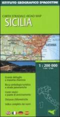 Sicilia 1:200 000. Ediz. multilingue