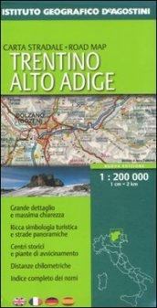 Trentino Alto Adige 1:200 000. Ediz. multilingue