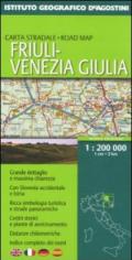 Friuli Venezia Giulia 1:200.000. Ediz. multilingue