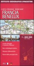 Francia. Benelux 1:800.000