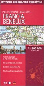 Francia. Benelux 1:800.000