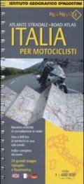 Atlante stradale Italia per motociclisti 1:400.000