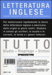 Tutto letteratura inglese. Schemi riassuntivi, quadri di approfondimento