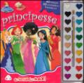 Principesse. Gli acquerelli maxi. Ediz. illustrata. Con gadget