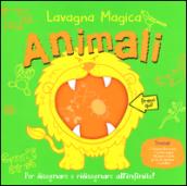 Animali. Lavagna magica. Ediz. illustrata. Con gadget