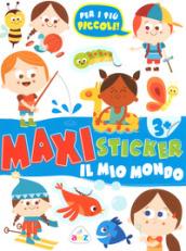 Il mio mondo. Maxi sticker. Con adesivi. Ediz. a colori