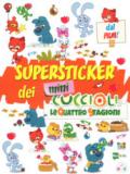 Super stickers dei Mini Cuccioli. Con adesivi