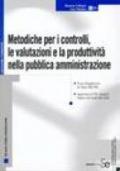 Metodiche per i controlli, le valutazioni e la produttività nella pubblica amministrazione