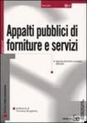 Appalti pubblici di forniture e servizi