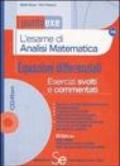 L'esame di analisi matematica. Equazioni differenziali. Esercizi svolti e commentati. Con CD-ROM