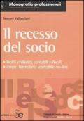 Il recesso del socio. Profili civilistici, contabili e fiscali. Ampio formulario scaricabile on-line