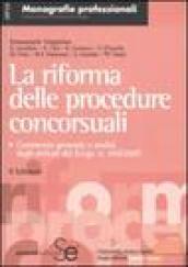 La riforma delle procedure concorsuali