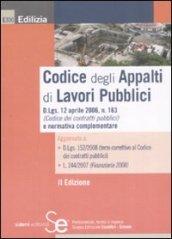 Codice degli appalti di lavori pubblici