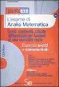 L'esame di analisi matematica. Limiti, continuità, calcolo differenziale per funzioni di una variabile reale. Esercizi svolti e commentati. Con CD-ROM