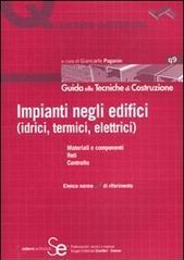 Impianti negli edifici (idrici, termici, elettrici):  Materiali e componenti Reti ControlloElenco norme UNI di riferimento (Quaderni dell'edilizia)