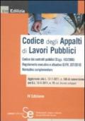 Codice degli appalti di lavori pubblici