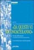 Da questo vi riconosceranno. Verità dell'amore e testimonianza ecumenica (2001)