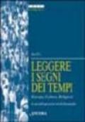 Leggere i segni dei tempi. Europa, culture, religioni