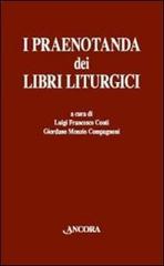 I praenotanda dei libri liturgici