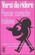 Versi da ridere. Poesie comiche italiane