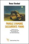 Parole d'amore sussurate piano