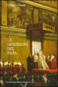 Le dimissioni del papa