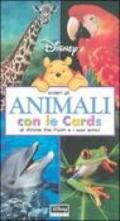 Scopri gli animali con le cards di Winnie the Pooh e i suoi amici