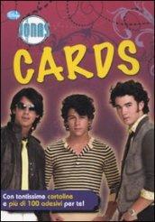 Cards. Jonas Brothers. Con adesivi