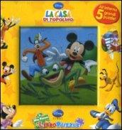 La casa di Topolino. Libro puzzle