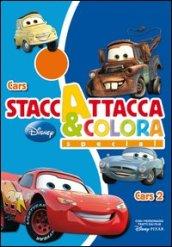 Cars-Cars 2. Staccattacca e colora special. Con adesivi