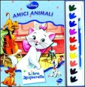 Amici animali. Libro acquerello. Ediz. illustrata. Con gadget