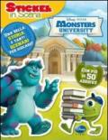 Monsters University. Sticker in scena