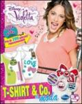 T-shirt & Co. di moda. Violetta. Con adesivi. Ediz. illustrata