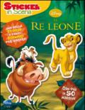 Il re Leone. Sticker in scena. Con adesivi