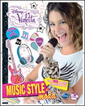 Music style di moda. Stick & play. Violetta. Con adesivi