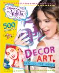 Decor Art. Crea il tuo mondo. Violetta. 500 adesivi