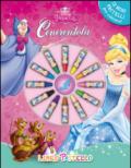 Cenerentola. Libro pastello. Disney princess. Con adesivi