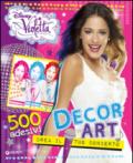 Decor Art. Crea il tuo concerto. Violetta. 500 adesivi