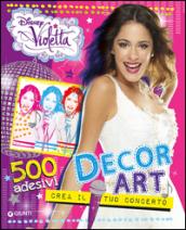 Decor Art. Crea il tuo concerto. Violetta. 500 adesivi