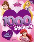 Disney princess. 1000 stickers. Con adesivi