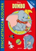 Dumbo. Staccattacca e colora. Con adesivi. Ediz. illustrata