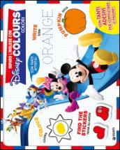 Imparo l'inglese con Disney. Colours-colori. Album creativo. Con adesivi