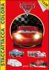 Cars 2. Staccattacca e colora. Con adesivi. Ediz. illustrata