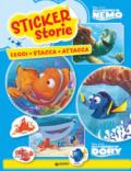 Alla ricerca di Nemo-Alla ricerca di Dory. Sticker storie